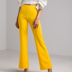 Mustard Flare Pants